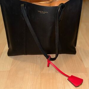 Tory Burch - Perry Leather Shopper Tote Bag